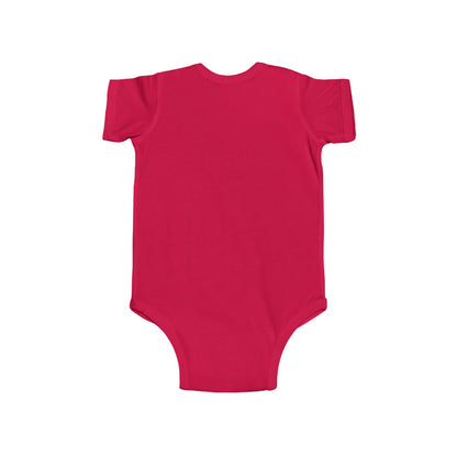 Patriotic Pinwheel Bear Infant Fine Jersey Bodysuit