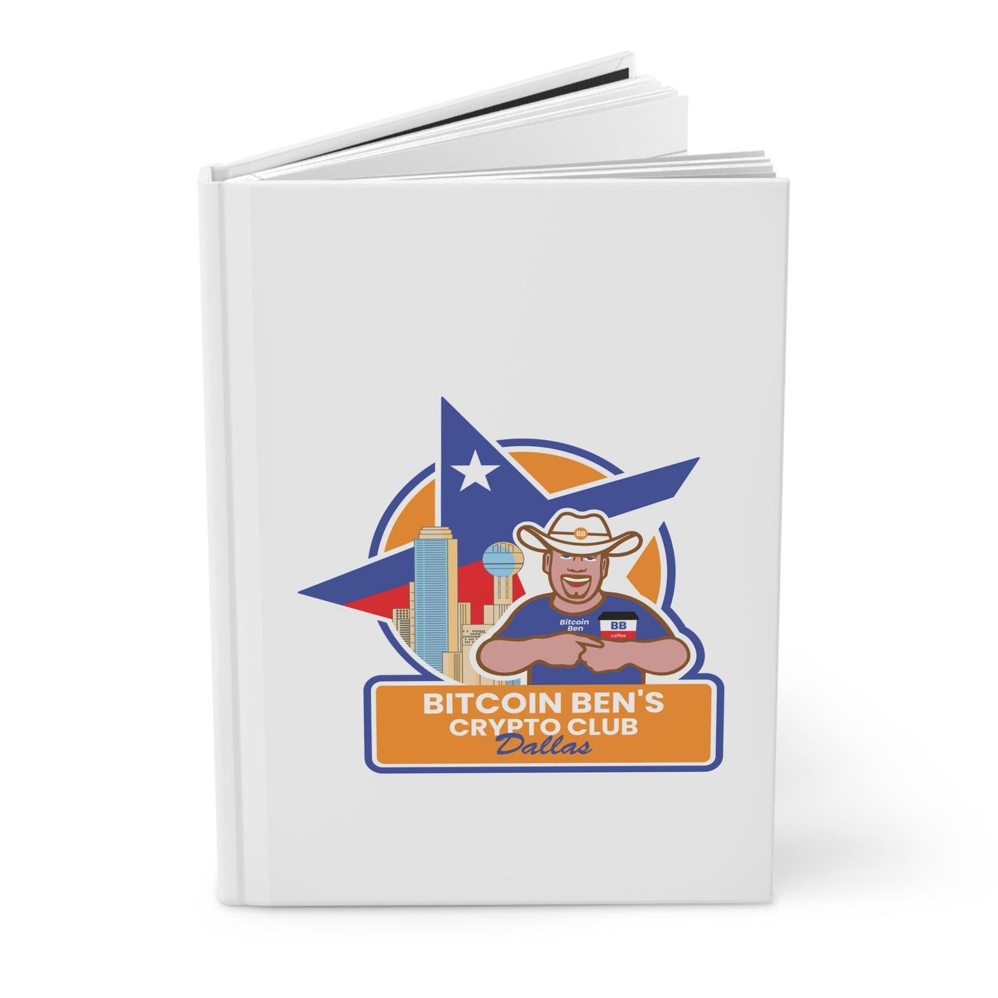 BBCC Dallas Hardcover Journal Matte - Miniaday Designs, LLC.