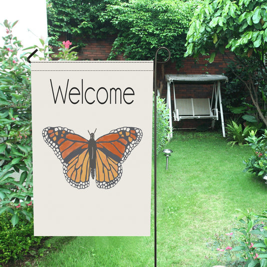 Monarch Butterfly Garden Flags