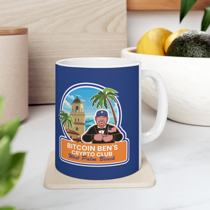 BBCC West Palm Beach Club Ceramic Mug, (11oz, 15oz)