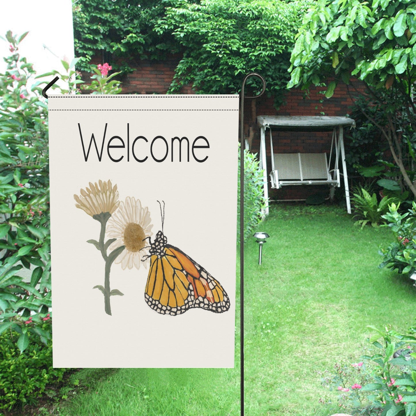 Monarch Butterfly Garden Flags