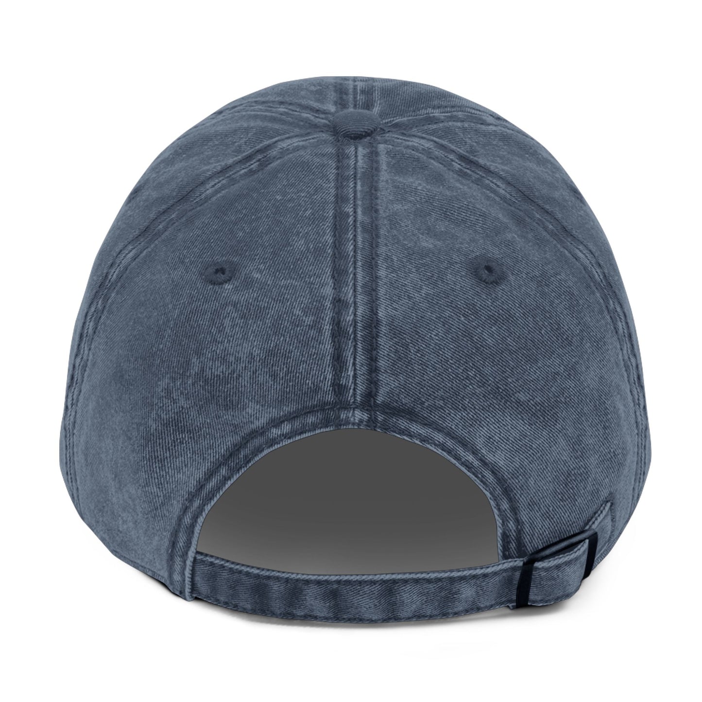 5.13" x 2" Length and Height of Font  Bitcoin Ben's Crypto Club Est. 2023 Haystack Font Vintage Cap (Embroidery)