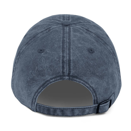 5.13" x 2" Length and Height of Font  Bitcoin Ben's Crypto Club Est. 2023 Haystack Font Vintage Cap (Embroidery)