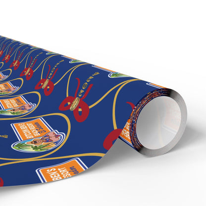 BBCC El Salvador Christmas Wrapping Papers - Miniaday Designs, LLC.
