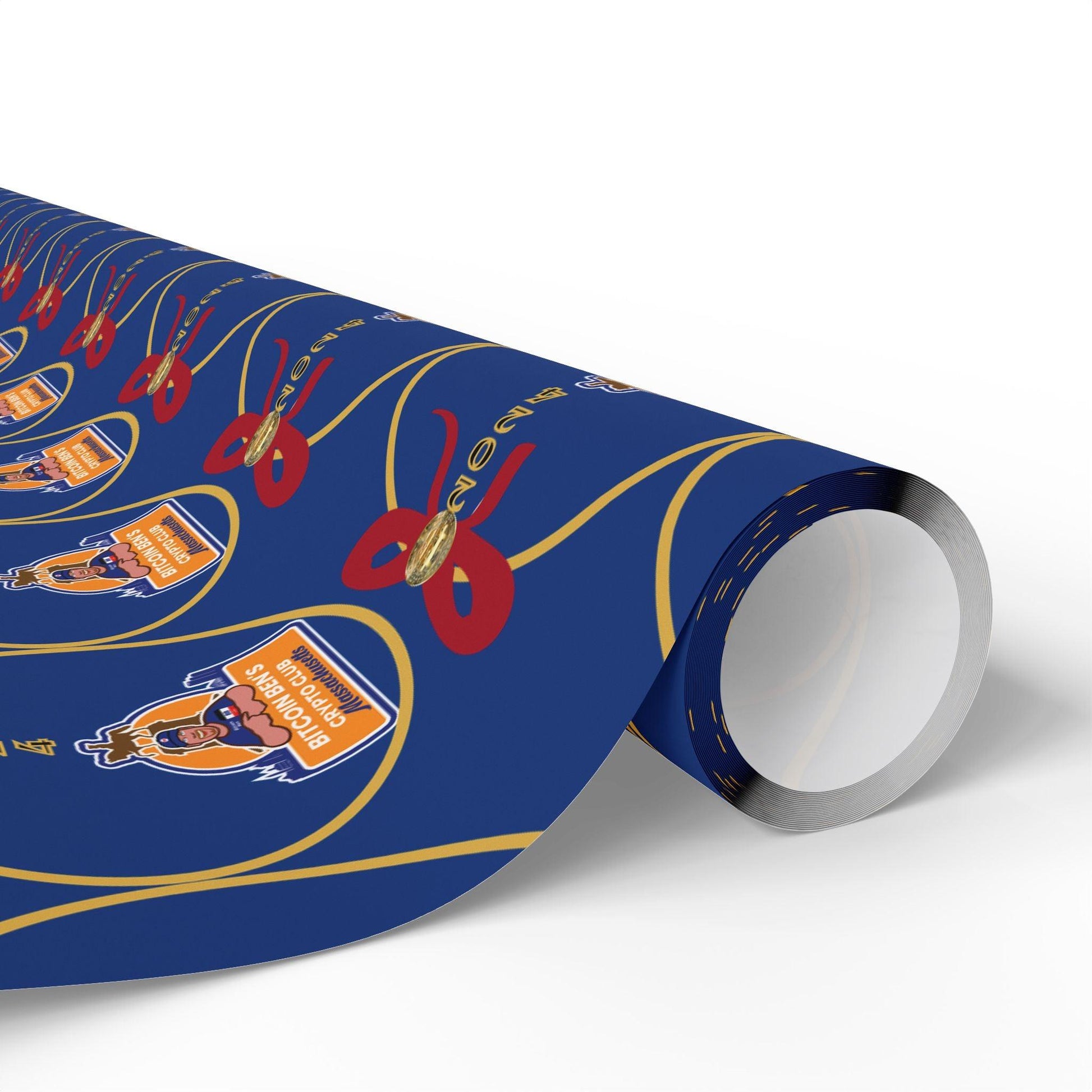 BBCC Massachusetts Christmas Wrapping Papers - Miniaday Designs, LLC.