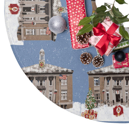 BBCC Massachusetts Christmas Tree Skirts - Miniaday Designs, LLC.