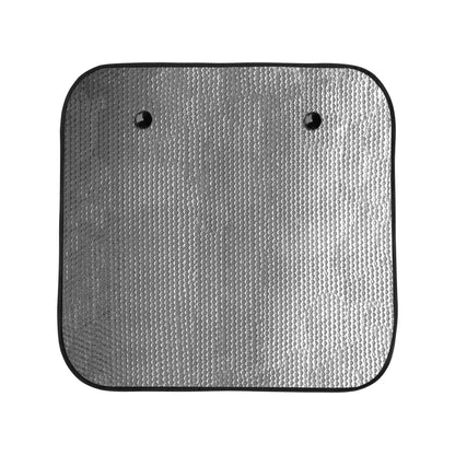 Sage Brush Arms Window Protection Car Sun Shade 28"x28"x2pcs Grey Blue Background - Miniaday Designs, LLC.