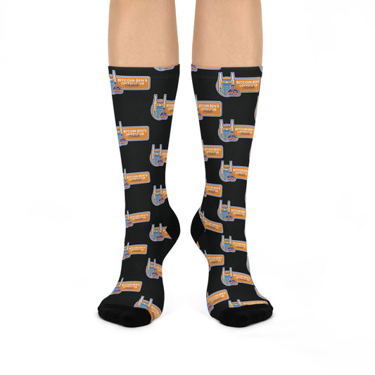 BBCC Nashville Cushioned Crew Socks Cotton Blend One Size