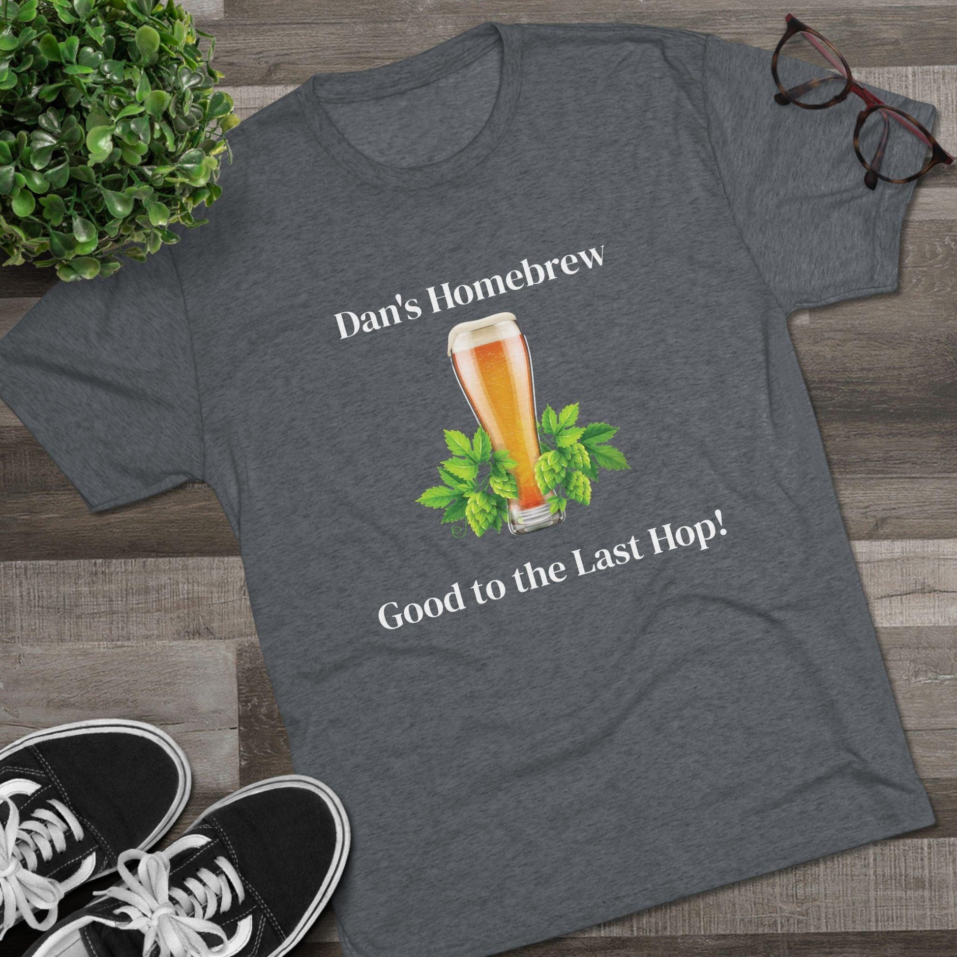 Dan's Home Brew Unisex Tri-Blend Crew Tee - Miniaday Designs, LLC.