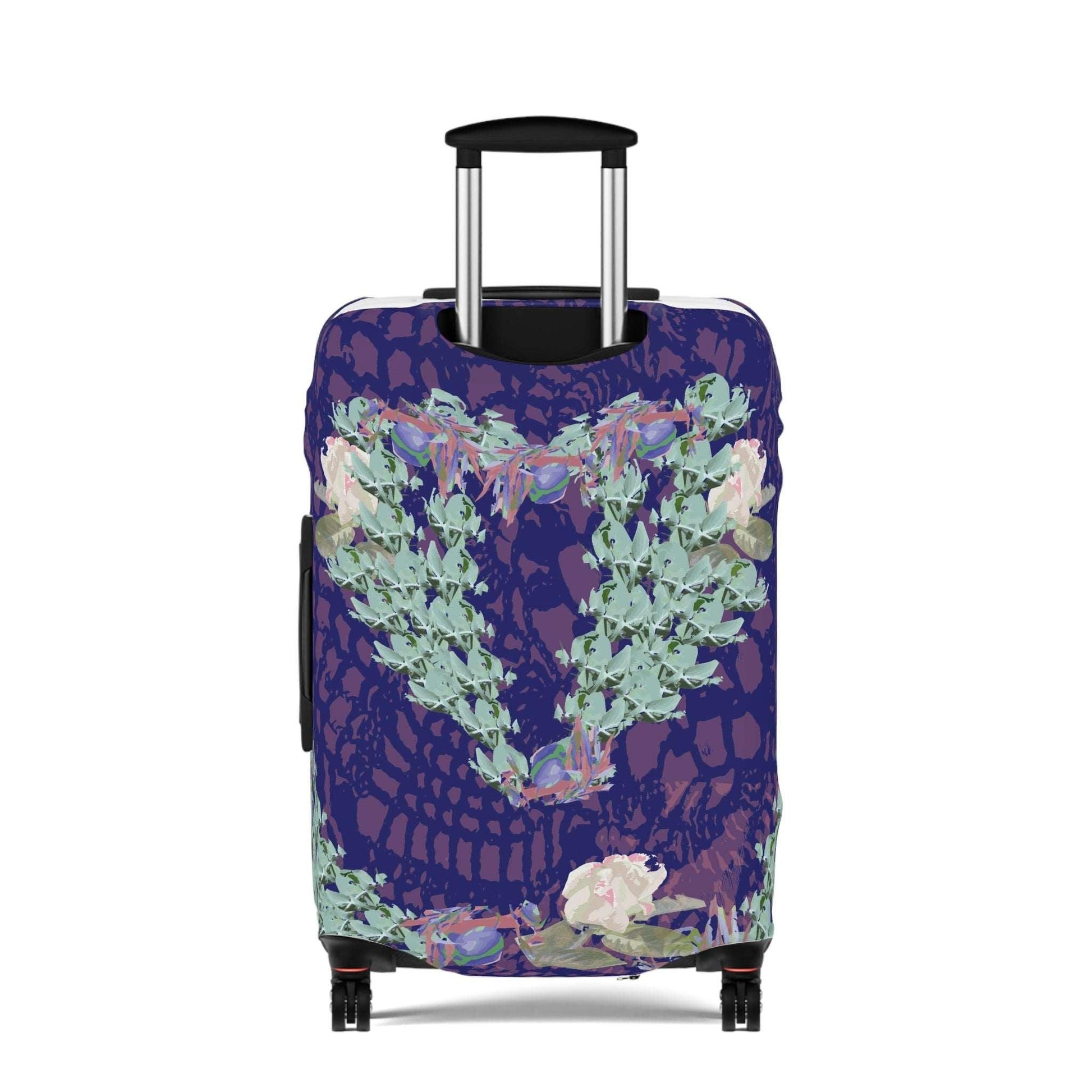 Italian Wedding Wishes Collection by Miniaday Designs, LLC. Luggage Cover - Miniaday Designs, LLC.