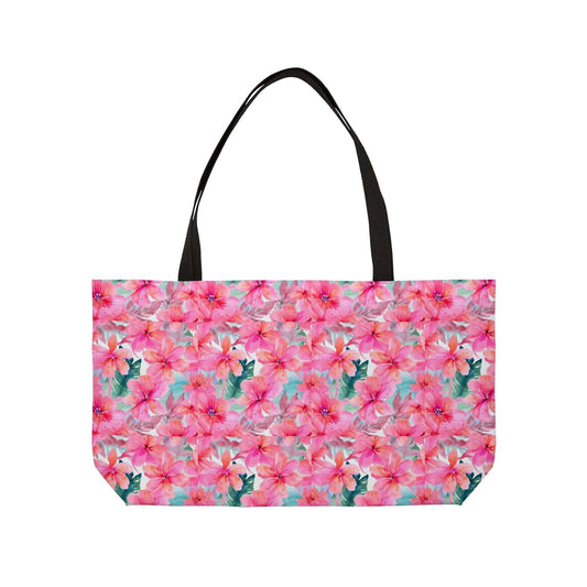 FREE SHIPPING Hibiscus Whimsy Collection by Miniaday Designs, LLC. Weekender Tote Bag