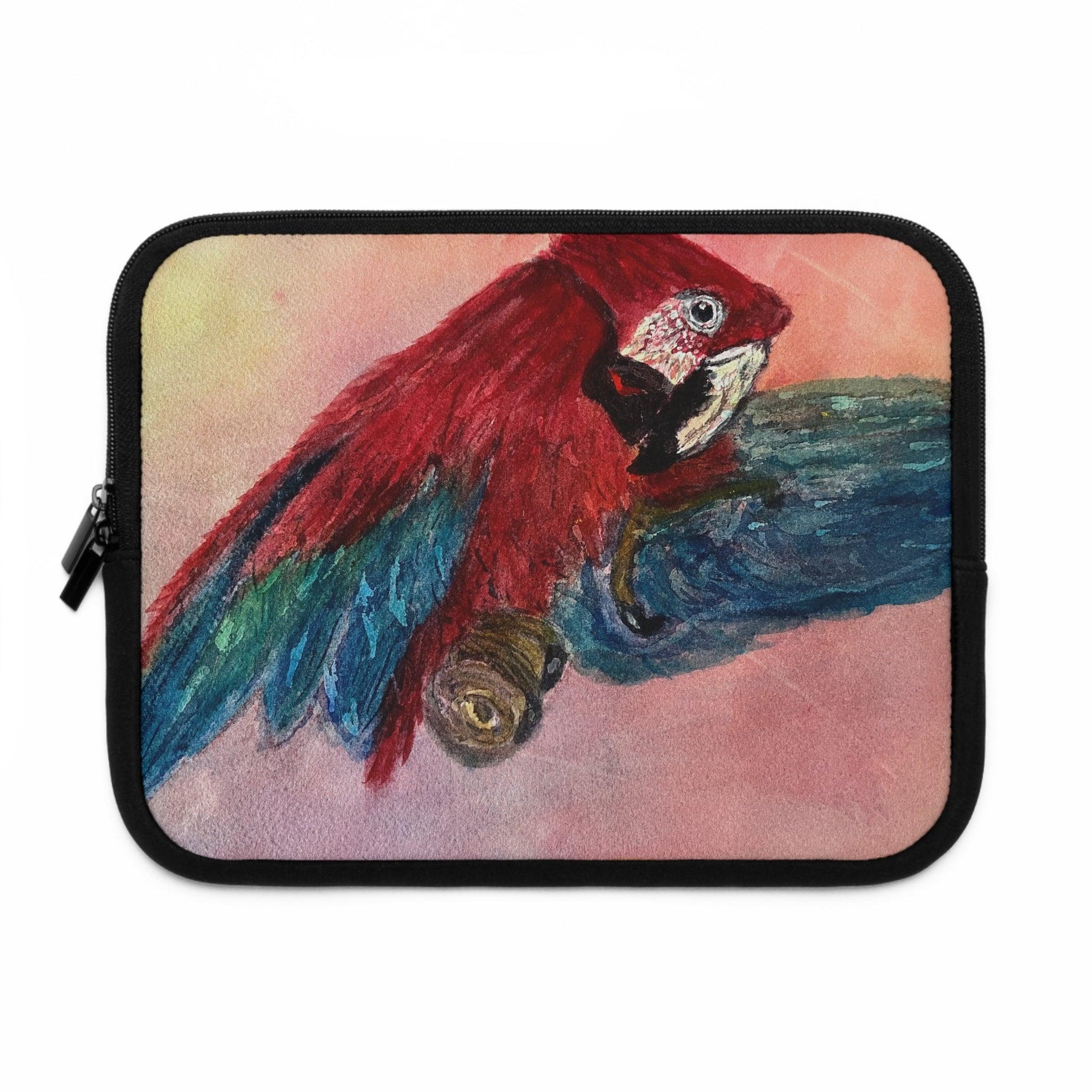 Miniaday Designs Parrot Laptop Sleeve Unisex Multicolor - Miniaday Designs, LLC.