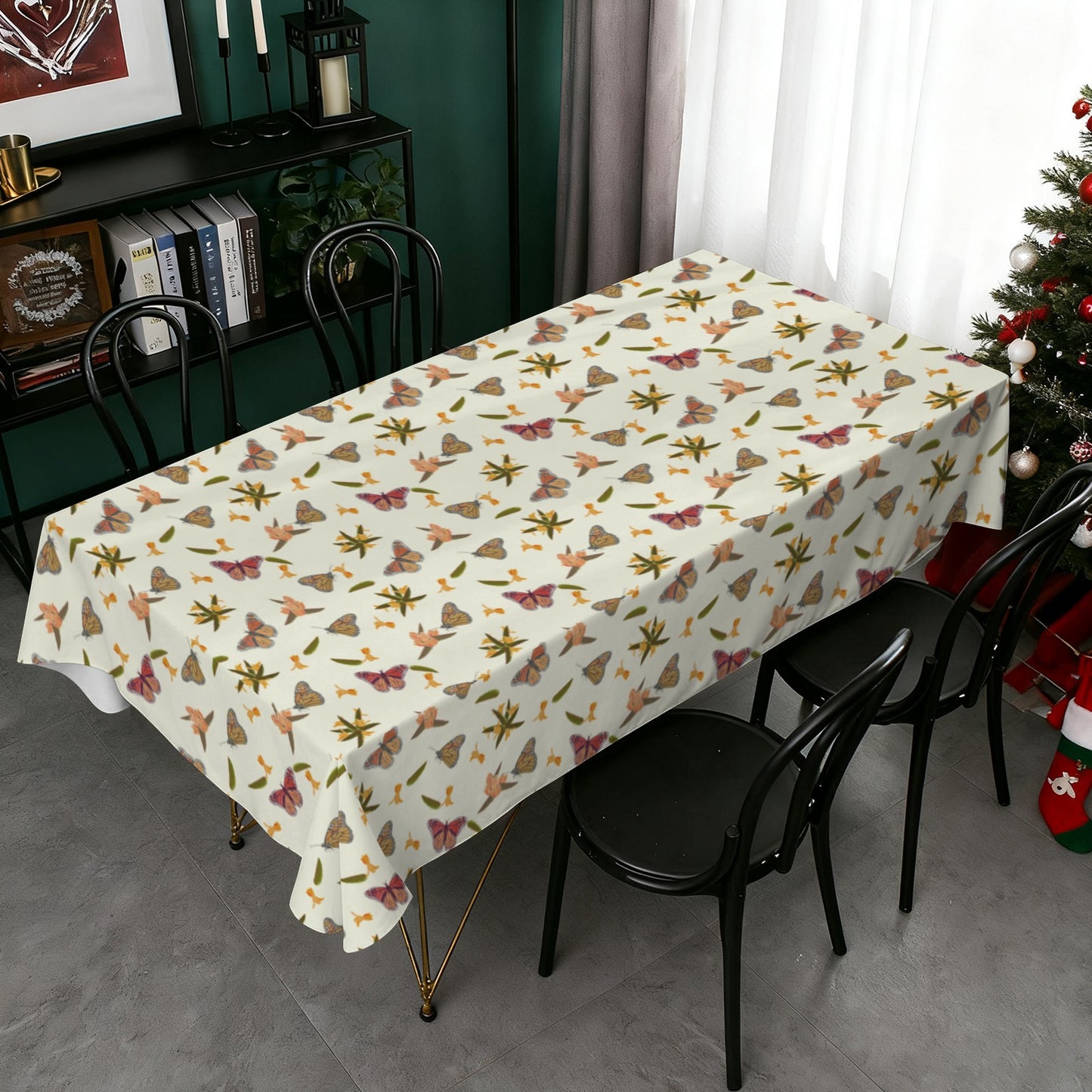 Monarch Milkweed Garden Tablecloths