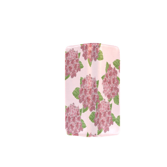 Watercolor Hydrangea Designer Wristlet Wallet | Miniaday Designs
