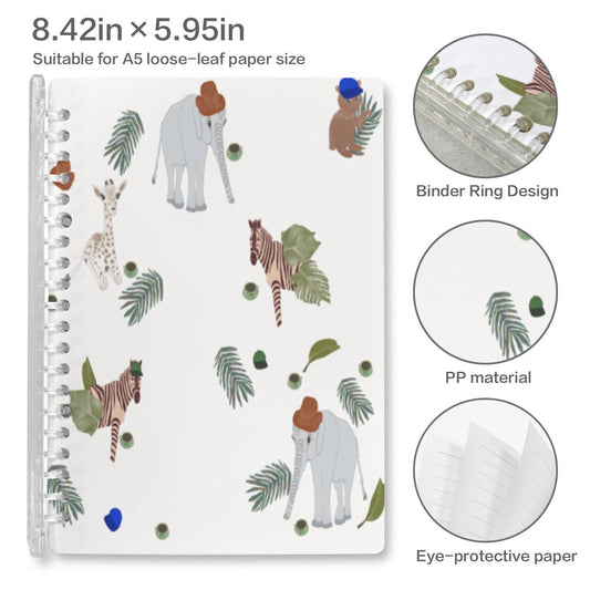 Designer Made Jungle Animal Nursery Refillable Journal