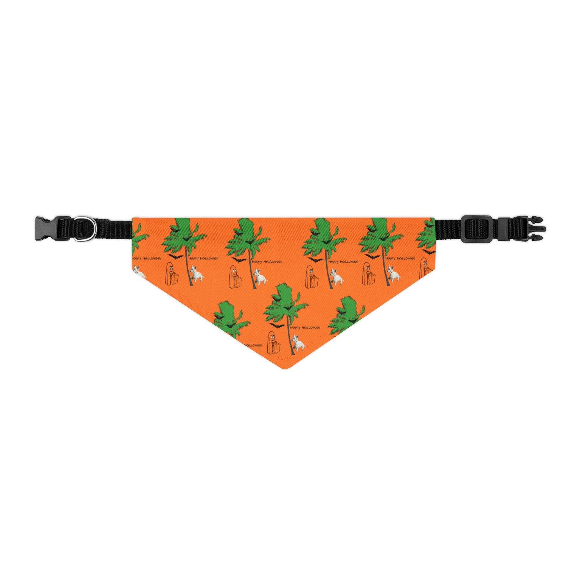 Miniaday Designs Westie Orange Pet Bandana Collar - Miniaday Designs, LLC.