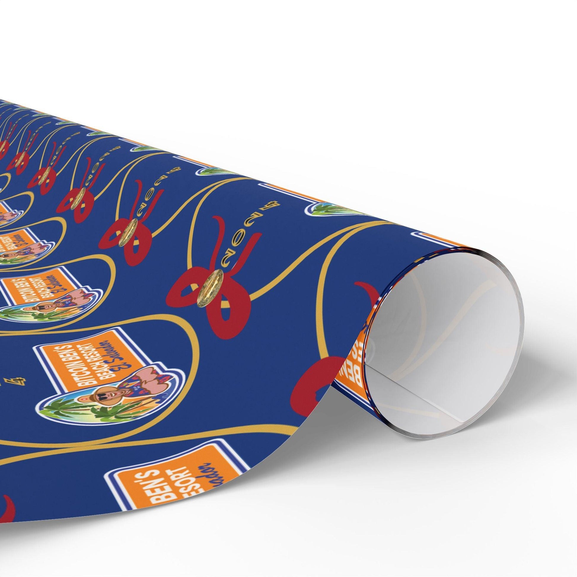 BBCC El Salvador Christmas Wrapping Papers - Miniaday Designs, LLC.