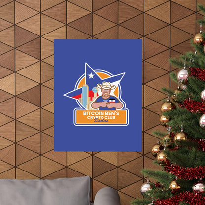 BBCC Dallas Matte Vertical Posters - Miniaday Designs, LLC.