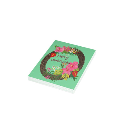 Miniaday Designs Tropical Christmas Postcard Bundles (envelopes included) - Miniaday Designs, LLC.