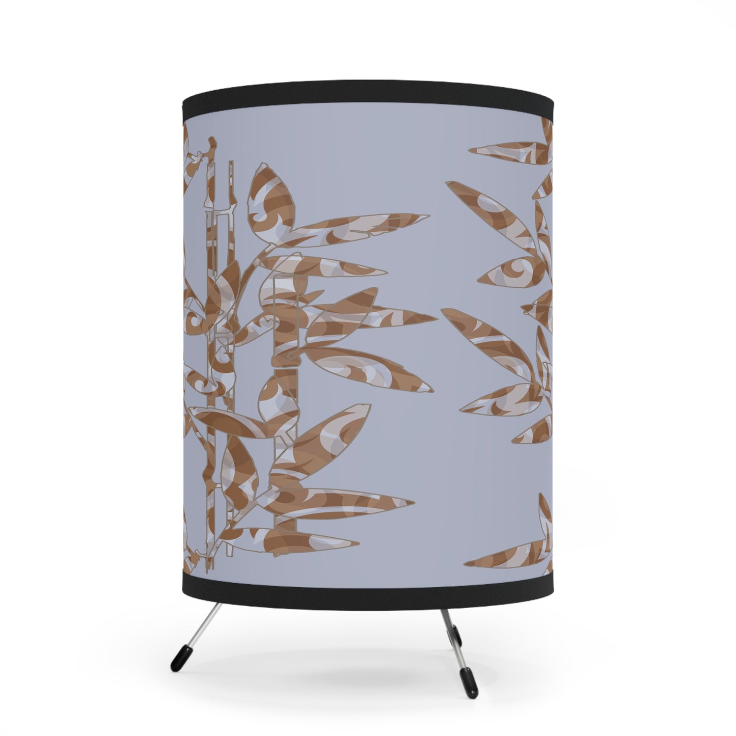 Tripod Lamp with High-Res Printed Shade, US\CA plug