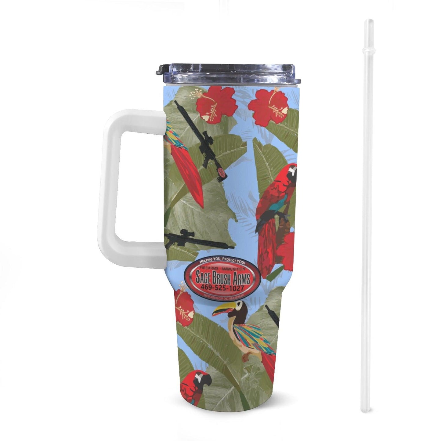 Sage Brush Arms 40 Oz Tumblers - Miniaday Designs, LLC.