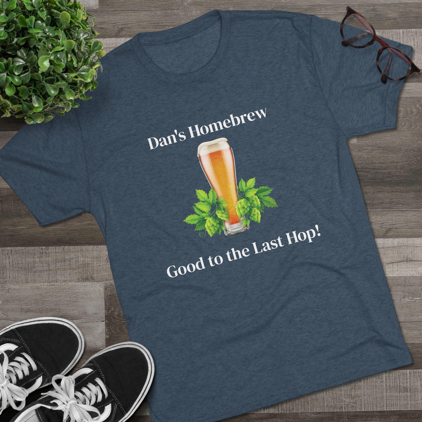 Dan's Home Brew Unisex Tri-Blend Crew Tee - Miniaday Designs, LLC.