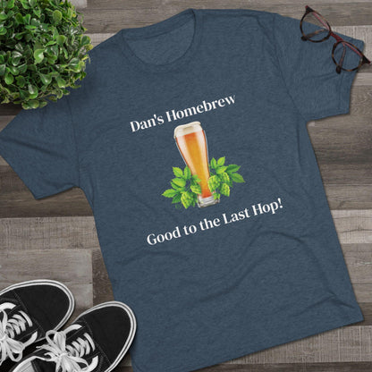 Dan's Home Brew Unisex Tri-Blend Crew Tee - Miniaday Designs, LLC.