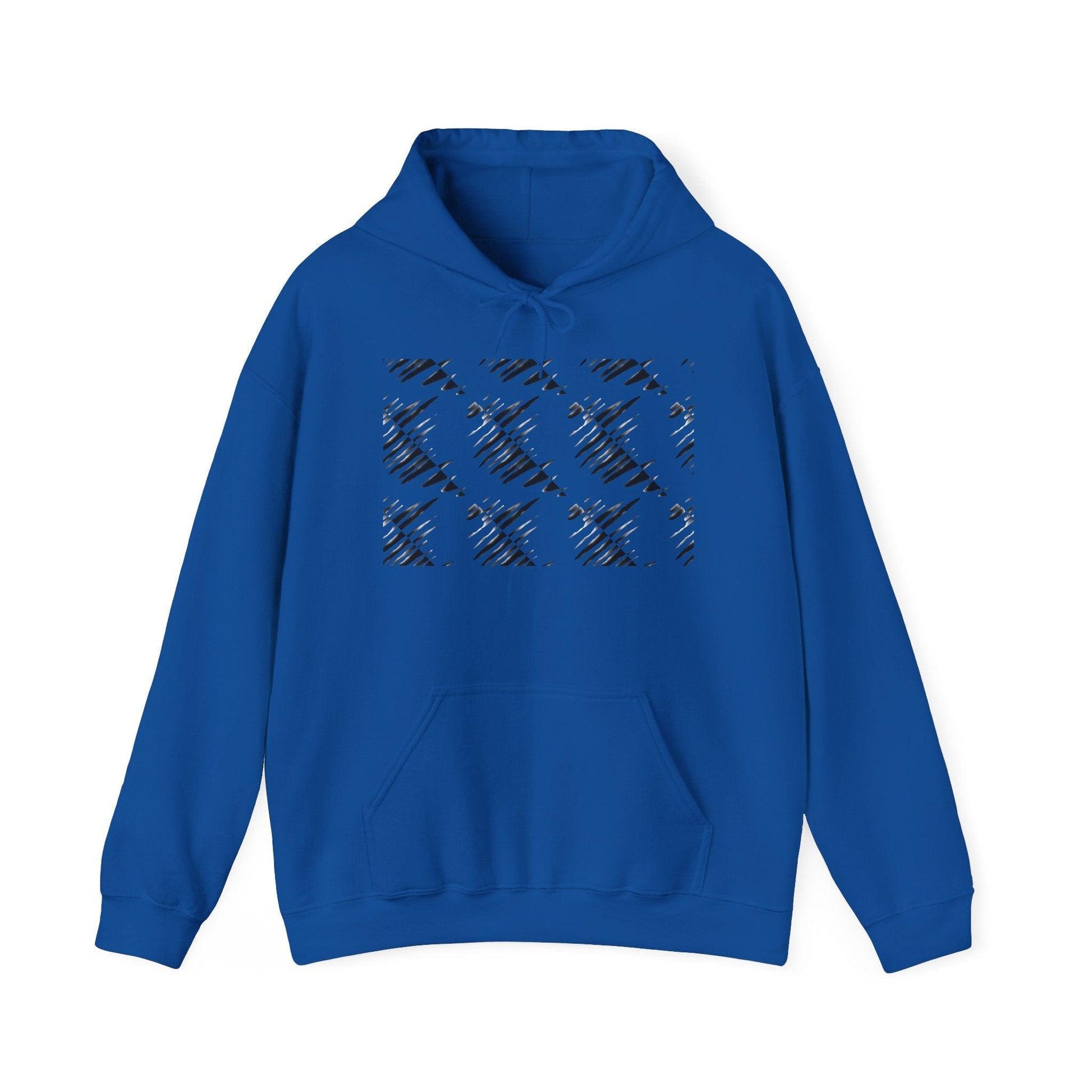 Ryan's Black and Grey Unisex Heavy Blend™ Hooded Sweatshirt - Miniaday Designs, LLC.