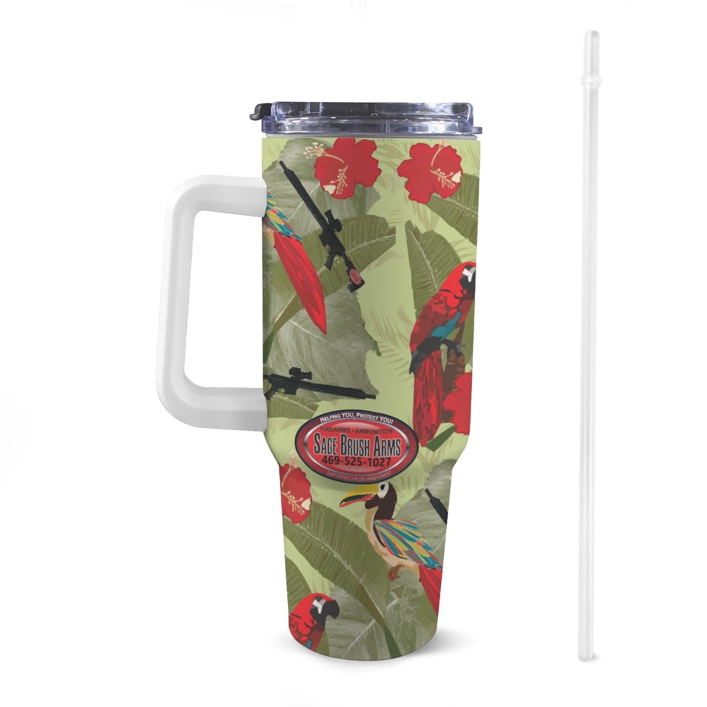 Sage Brush Arms 40 Oz Tumblers - Miniaday Designs, LLC.