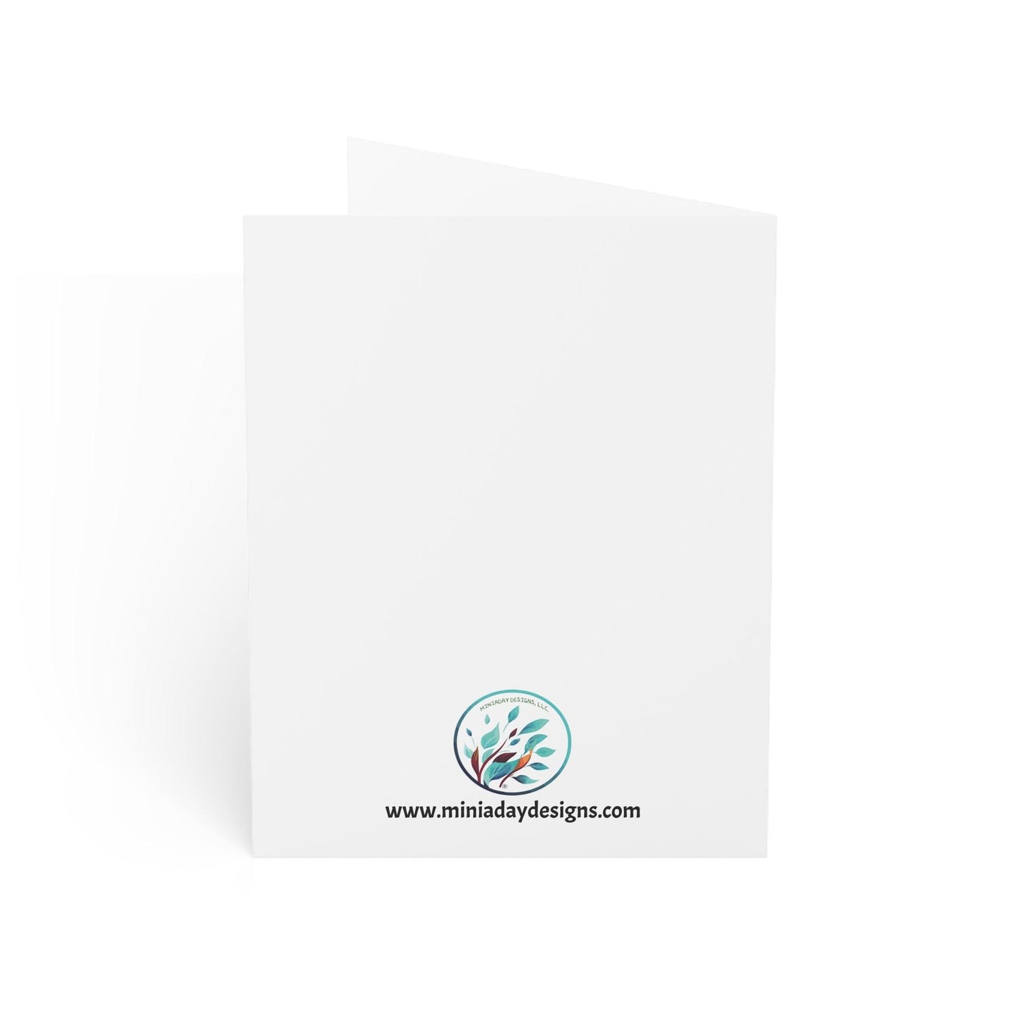 Miniaday Designs Sandcrane Greeting Cards (1, 10, 30, and 50pcs) - Miniaday Designs, LLC.