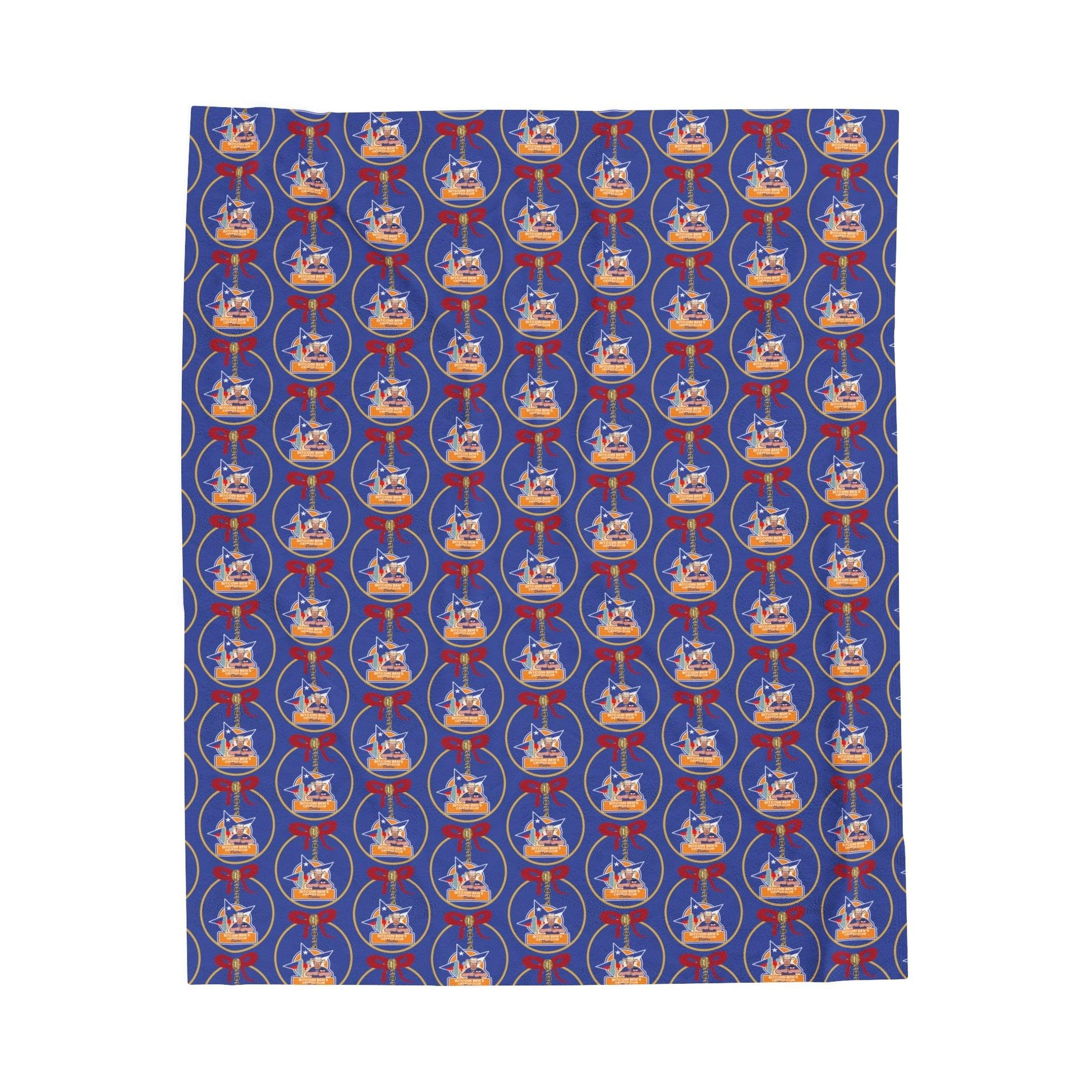 BBCC Dallas Christmas Velveteen Plush Blanket - Miniaday Designs, LLC.