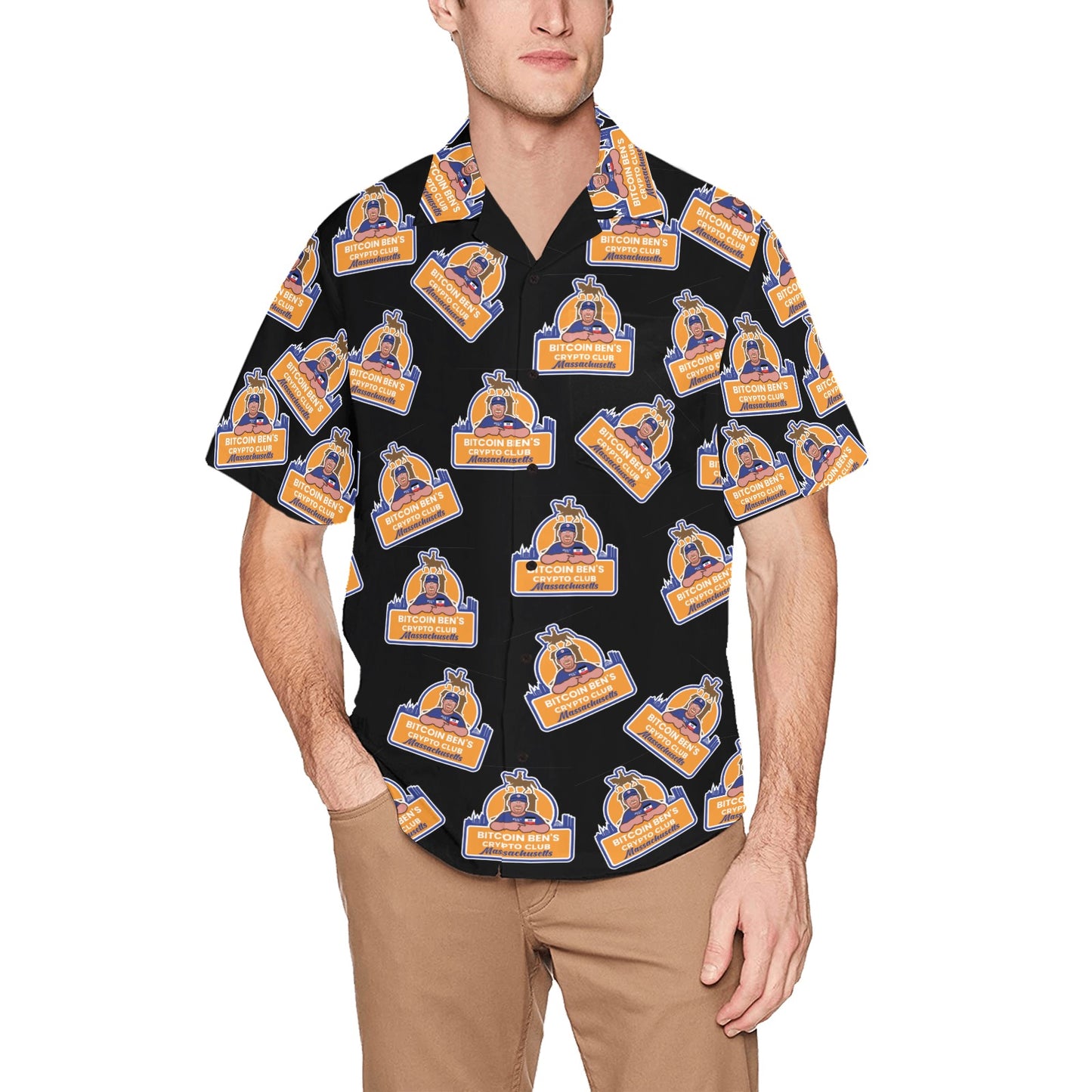 Bitcoin Ben Mass Crypto Club Hawaiian Shirts Variety of Designs