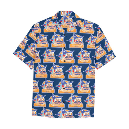 BBCC Dallas Vertical Larger Logo Hawaiian Shirts