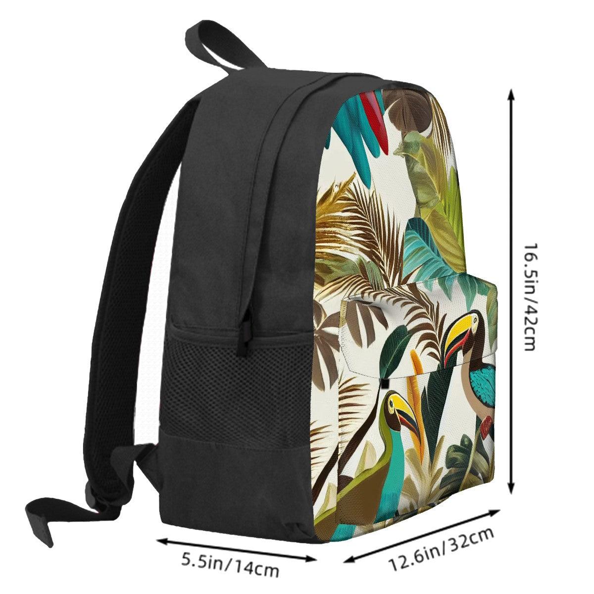 Tiki Collection Laptop Backpack - Miniaday Designs, LLC.