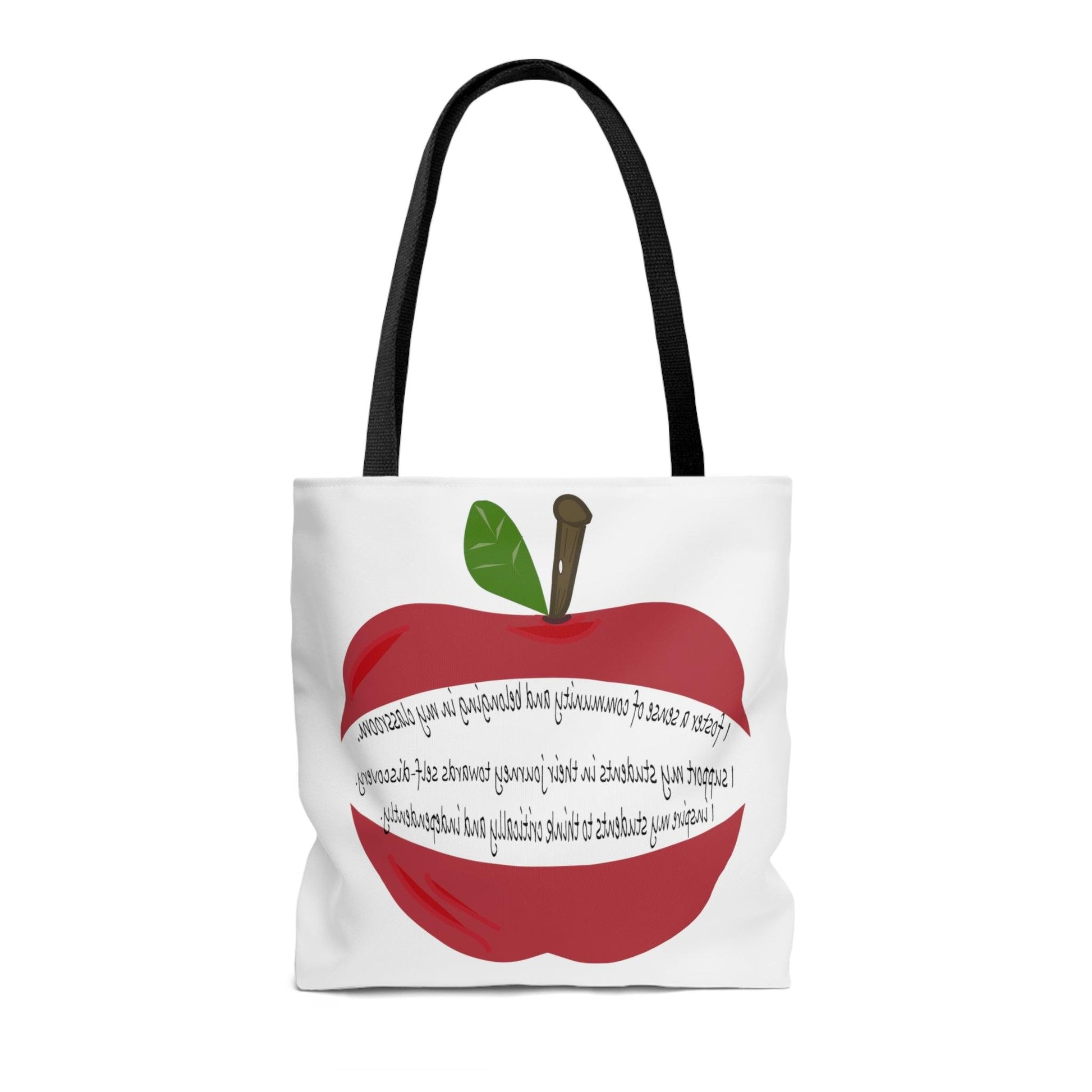 Miniaday Designs Tote Bag for Middle and High School Teachers Unisex White - Miniaday Designs, LLC.