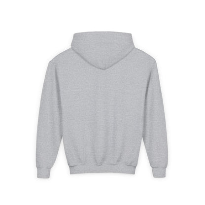 Patriotic Baseball and Bat Youth Heavy Blend Hooded Sweatshirt