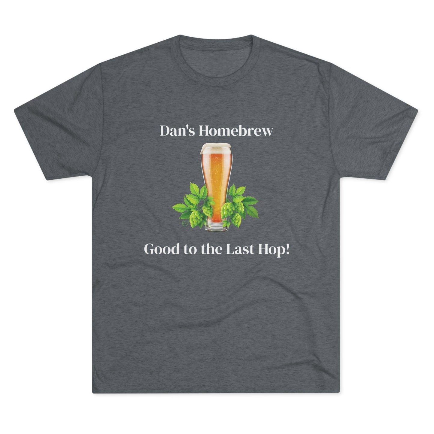 Dan's Home Brew Unisex Tri-Blend Crew Tee - Miniaday Designs, LLC.