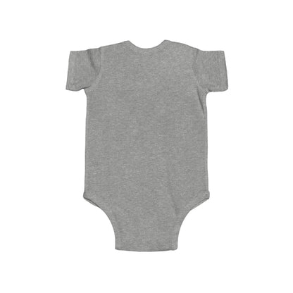 Patriotic Pinwheel Bear Infant Fine Jersey Bodysuit