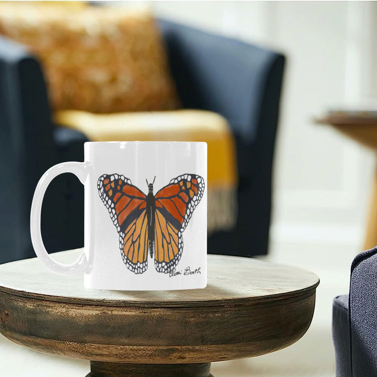 Monarch  Artist Designed Mug- Single Mug Purchase | 11 oz
