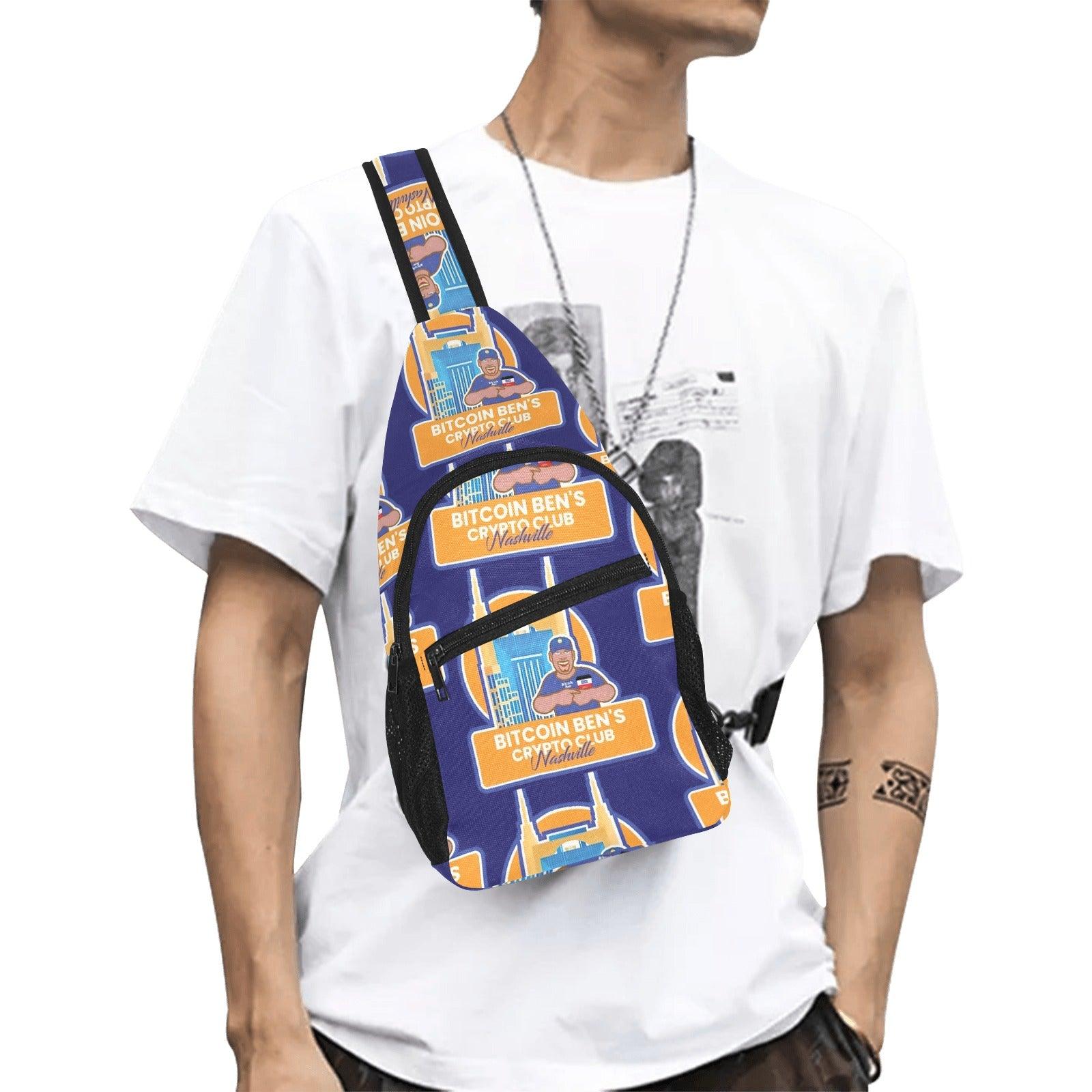 Miniaday Designs Bitcoin Ben Nashville Crypto Chest Bag - Miniaday Designs, LLC.