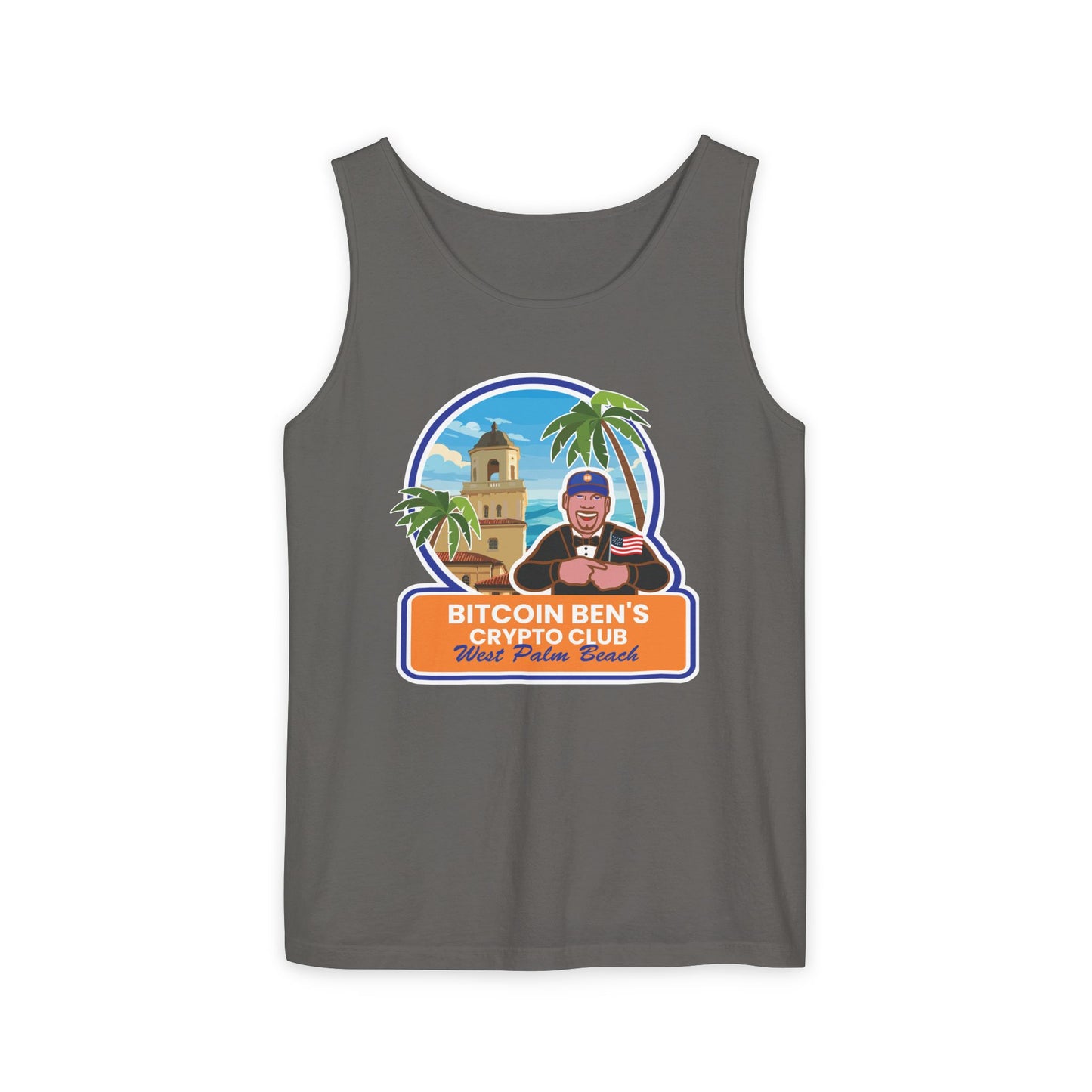BBCC West Palm Beach Club Unisex Garment-Dyed Tank Top
