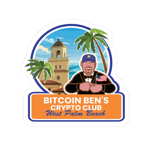 BBCC West Palm Beach Club Kiss-Cut Stickers
