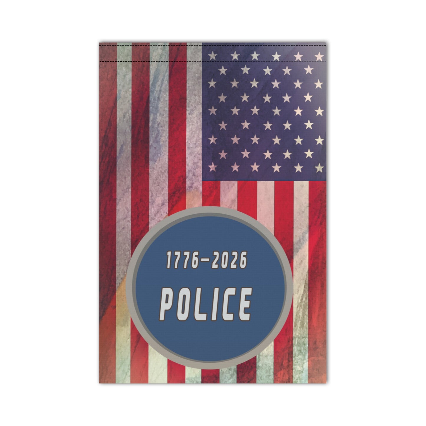America 250 Garden Flag | Honoring Those Who Serve & Protect