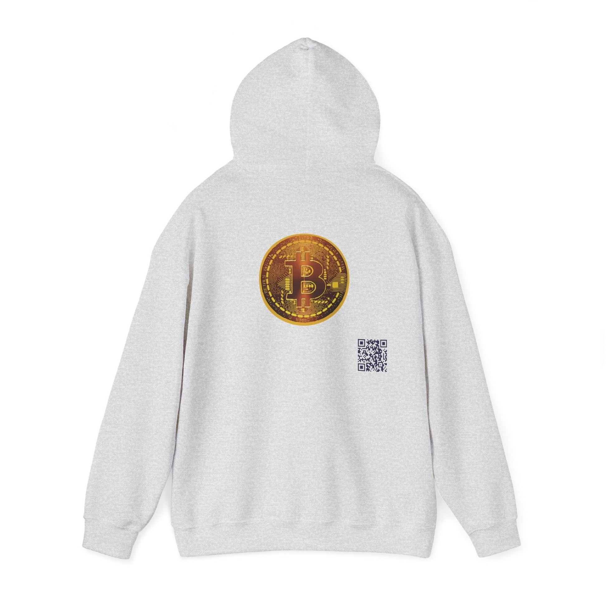 All I Want For Chirstmas is Bitcoin Trees Unisex Heavy Blend™ Hooded Sweatshirt - Miniaday Designs, LLC.