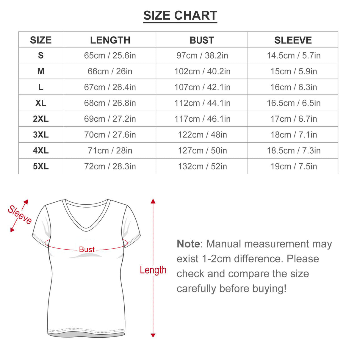 Bamboo Artist-Designed V-Neck Shirt for Women