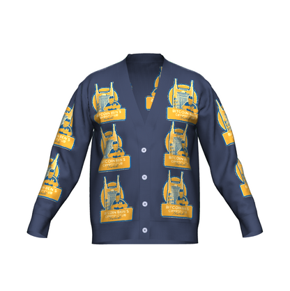 Nashville Club Cardigan Dark Blue