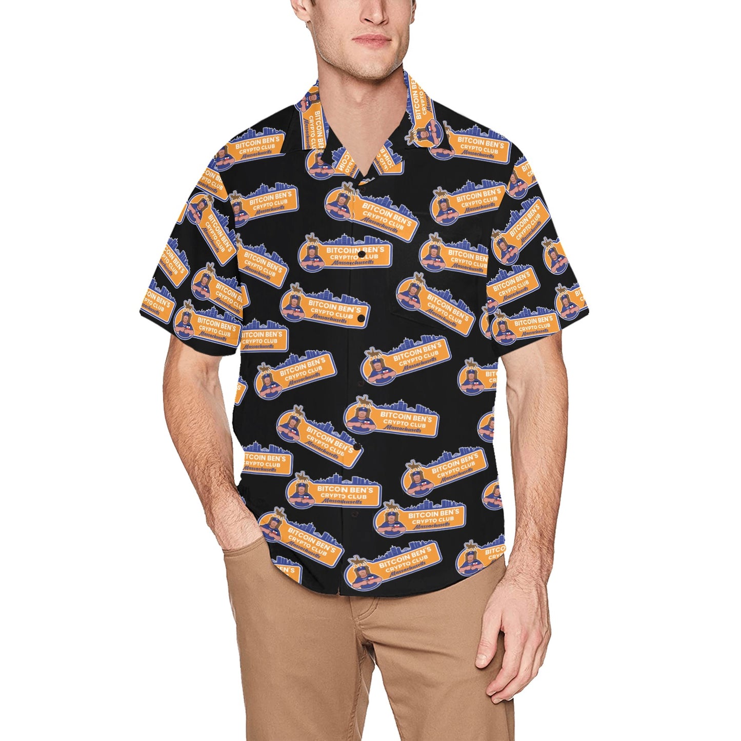 Bitcoin Ben Mass Crypto Club Hawaiian Shirts Variety of Designs
