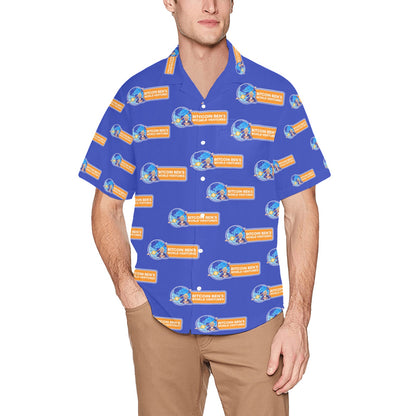Bitcoin Ben.io LARGE Horizontal Logo Hawaiian Shirt