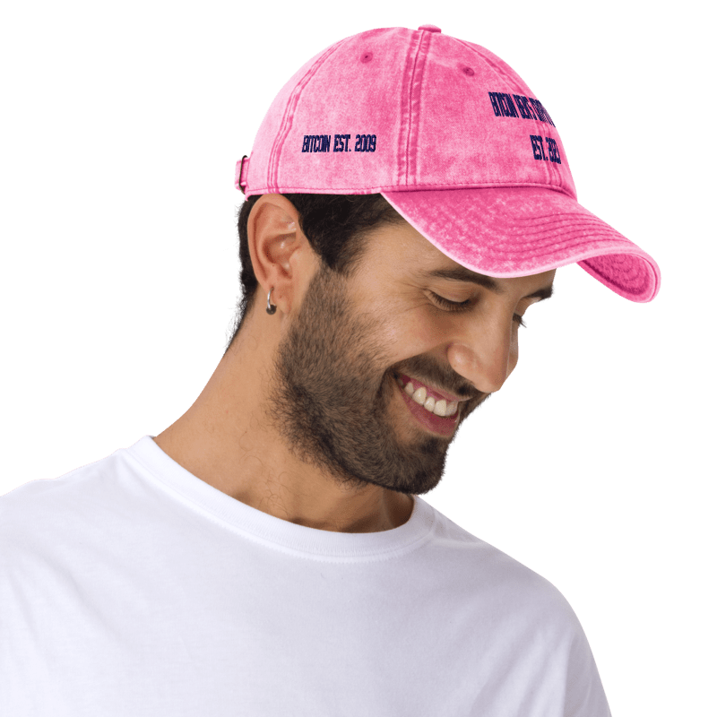 BBCC EST College with all Caps Vintage Cotton Twill Cap