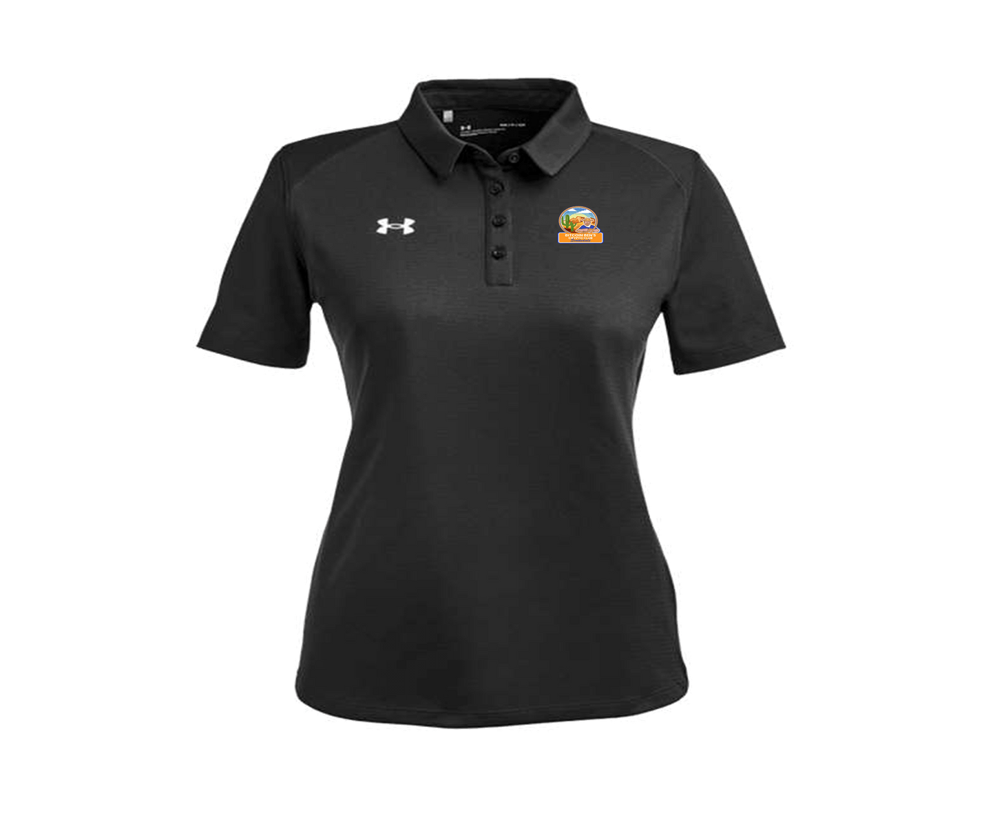 Womens Bitcoin Ben Crypto Club Scottsdale Vertical Logo Under Armour 1370431 Polo Shirt (Copy) (Copy)